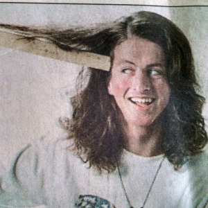 A clipping from the Winston-Salem Journal featuring a story about a haircut I once got. 